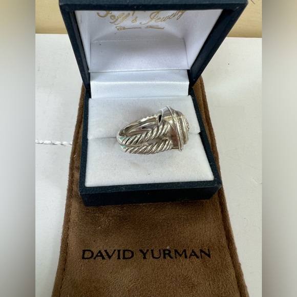 🔴Authentic DAVID YURMAN Sterling Silver Ring 🔴 - Picture 4 of 11